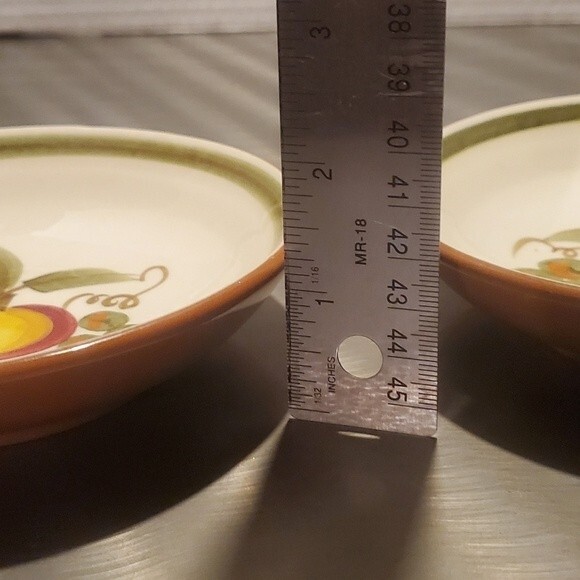 Stangl Apple Delight Vintage 1960's - 5.5" Desert or Snack Bowls - Set of 2 - Picture 9 of 10